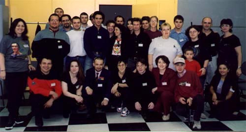 Foto di gruppo della Missione Ravinok I